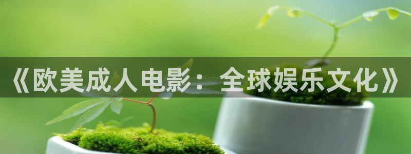 97超碰在：《欧美成人电影：全球娱乐文化》